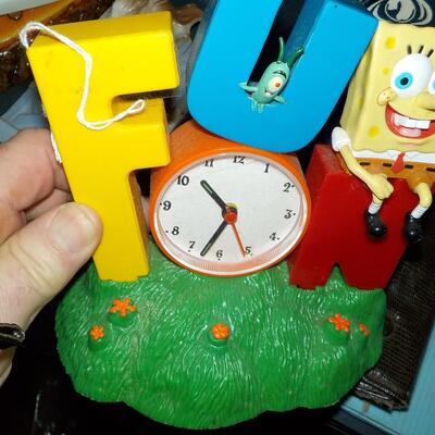 "Sponge Bob Vintage Alarm clock".