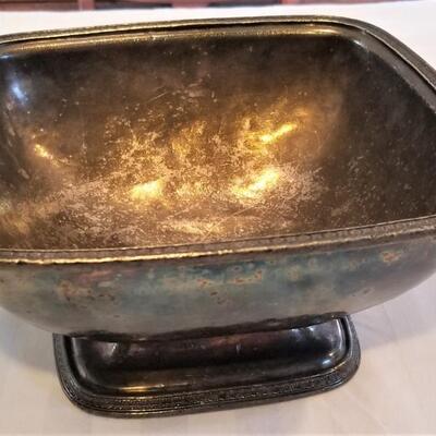 Lot #55  Vintage ROOSEVELT Hotel Silver Bowl