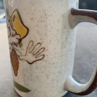 Kitschy Vintage old man mug