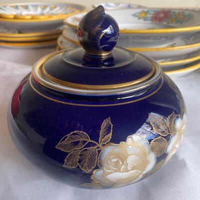 German Cobalt porcelain