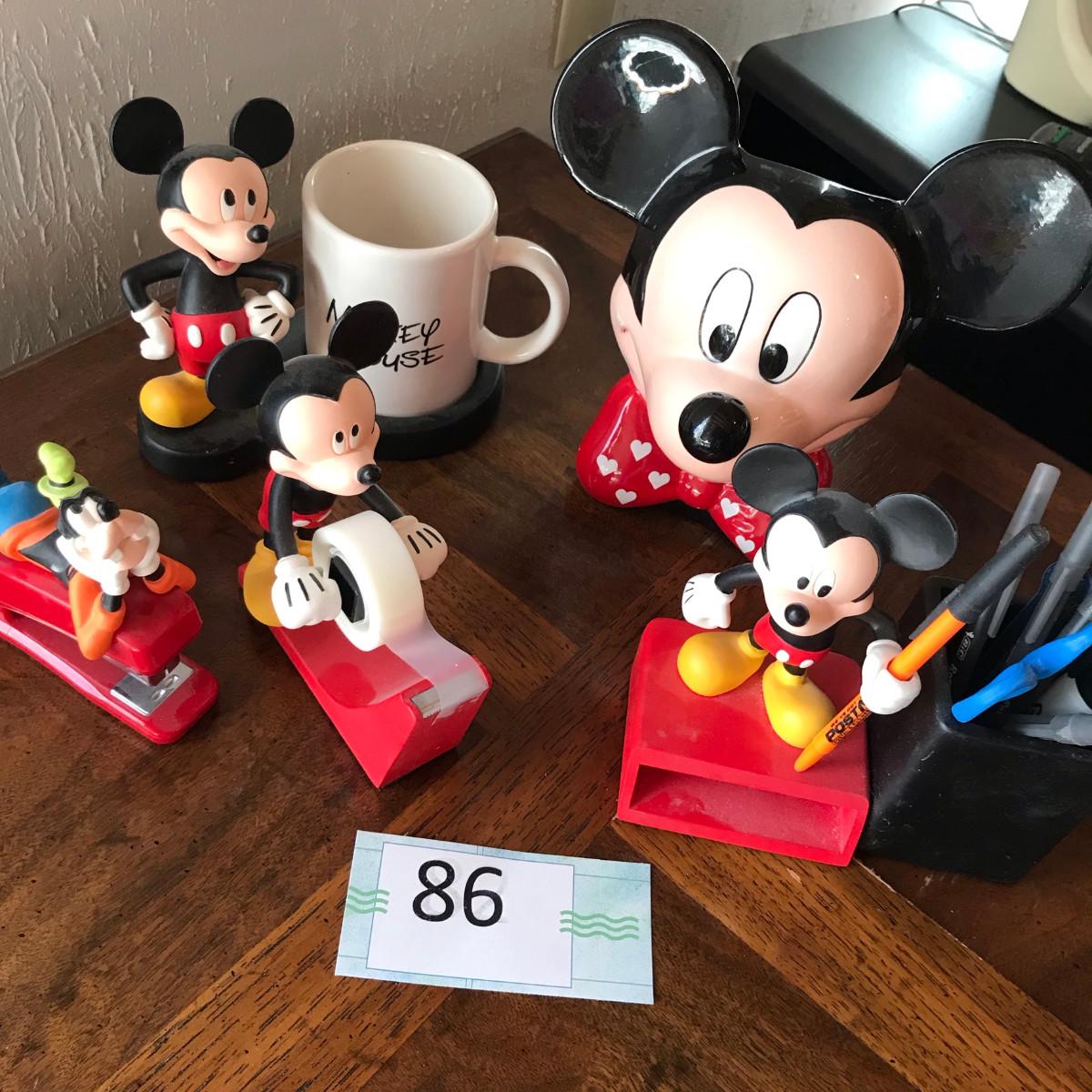 Mickey Mouse Desk Set EstateSales
