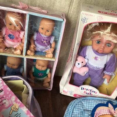 Lot of Baby Dolls NIB
