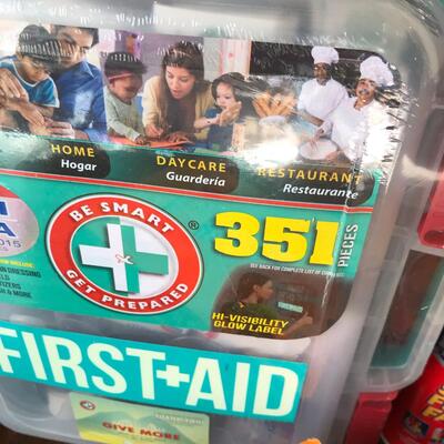 Lot of First Aid Supplies