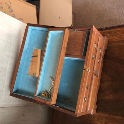 Lot of 3 jewelry boxes AS IS