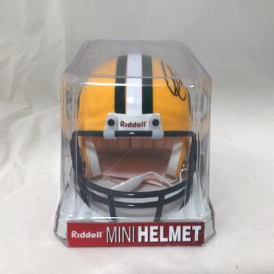 7) PACKERS | Donald Driver Signed Mini Helmet