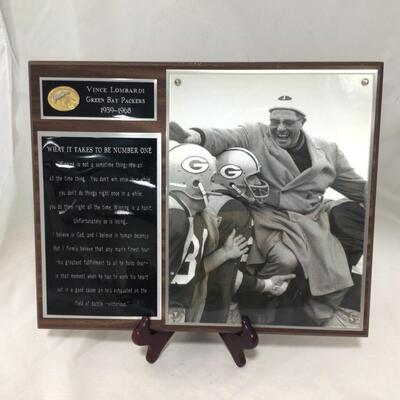 11) PACKERS | Vince Lombardi Collector piece