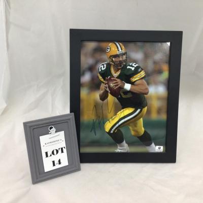 14) PACKERS | Aaron Rodgers Signed Picture