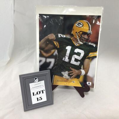 15) PACKERS | Aaron Rodgers Signed Picture