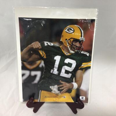 15) PACKERS | Aaron Rodgers Signed Picture