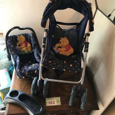 Whinney the Pooh Doll Stroller