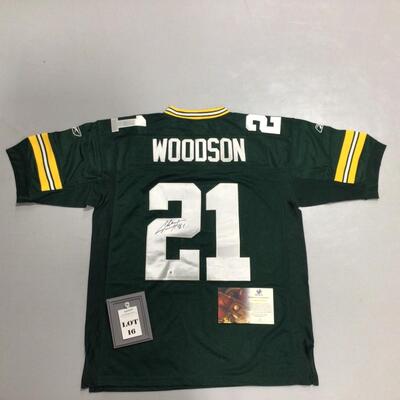 16) PACKERS | Charles Woodson Signed Jersey