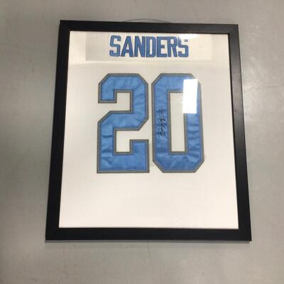 28) DETROIT LIONS | Barry Sanders Signed Jersey