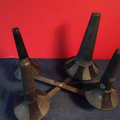 LOT 11. HORN STANDS