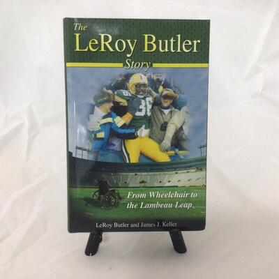 37) PACKERS | Signed HOF LeRoy Butler Story Book