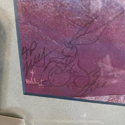 Original Bill Rabbit Lithograph