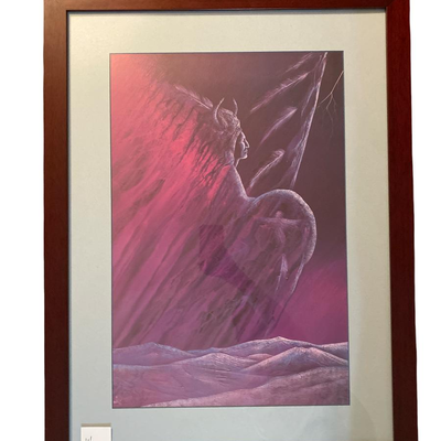 Original Bill Rabbit Lithograph