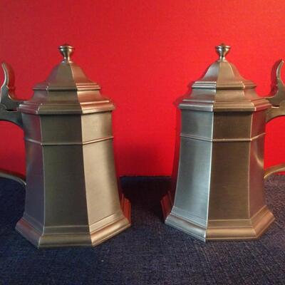 LOT 36. PAIR OF 7"  MUGS