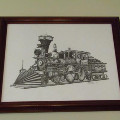 Wall Art- Train Theme by Don Stewart