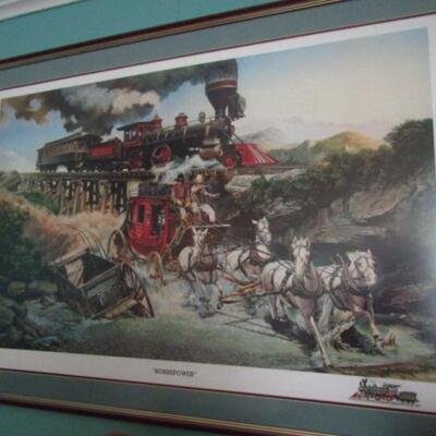Wall Art- 'Horsepower' by Werner Willis #65/950- Signed by Artist