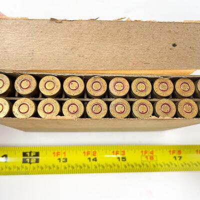 VINTAGE AN/M2 BROWNING .30 CALIBER BALL CARTRIDGES - 20