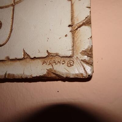LOT 51. MUSIC RELATED WALL DECOR