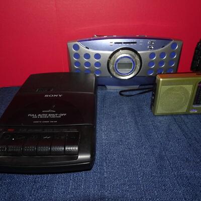 LOT 56. RADIOS AND TAPE PLAYERS NOT TESTED
