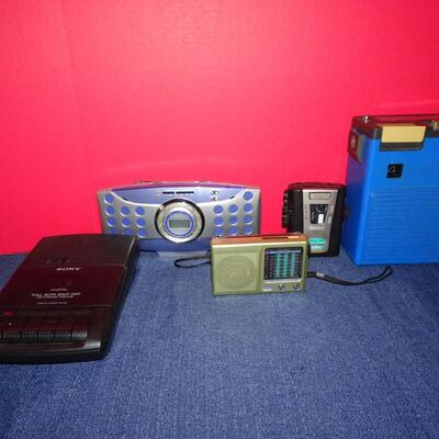 LOT 56. RADIOS AND TAPE PLAYERS NOT TESTED