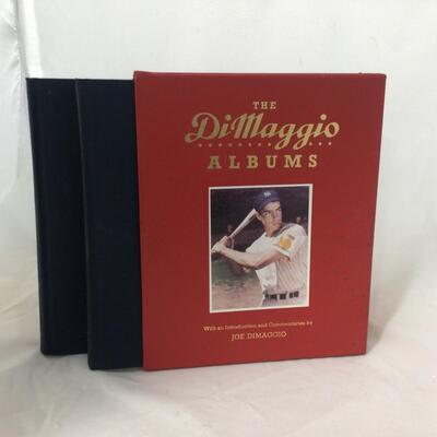 50) BASEBALL | Di Maggio Albums and Hardcover Book