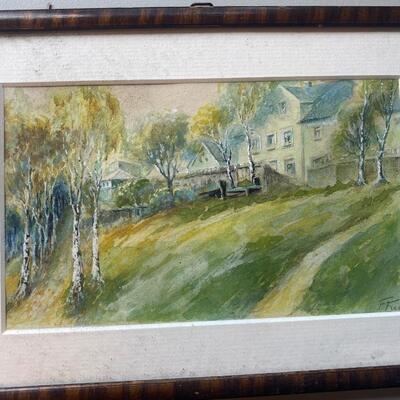 Small F. Fuchs Original art