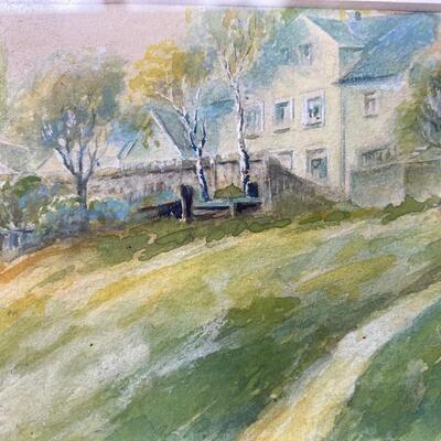 Small F. Fuchs Original art