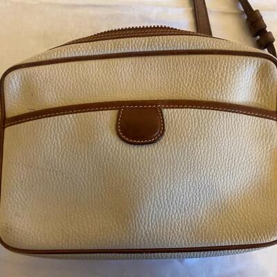 Vintage cross body small coach handbag purse
