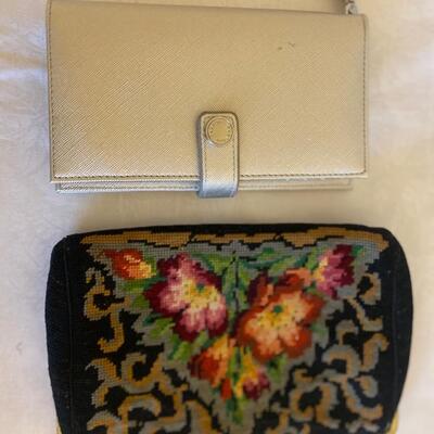 Pair evening handbags