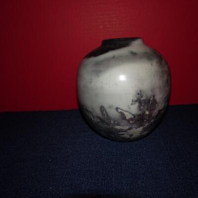 LOT 75. ART VASE