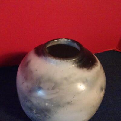 LOT 75. ART VASE