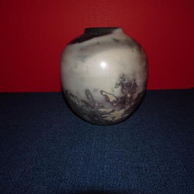 LOT 75. ART VASE