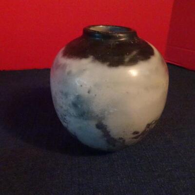 LOT 75. ART VASE