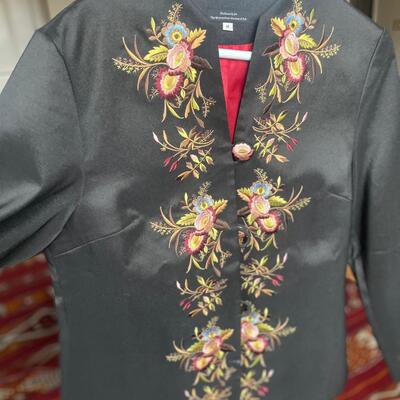 Metropolitan Museum of Art embroidered jacket
