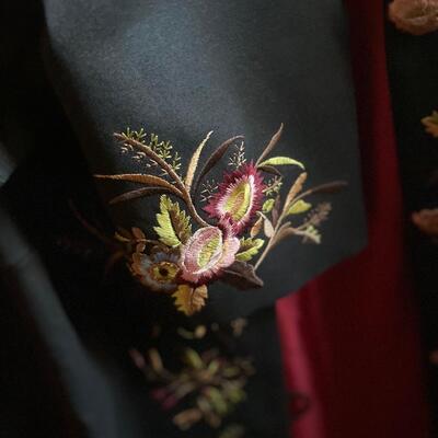 Metropolitan Museum of Art embroidered jacket