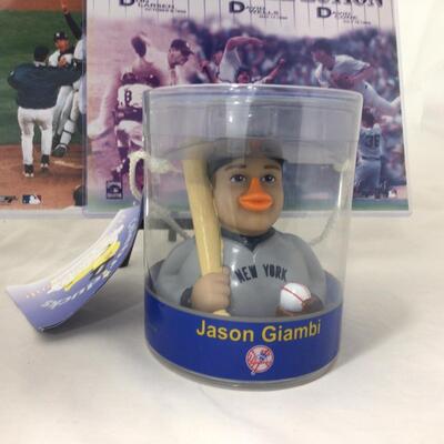 58) BASEBALL | Yankees Prints and Jason Giambi Rubber Duck