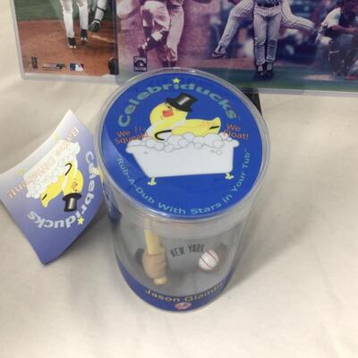 58) BASEBALL | Yankees Prints and Jason Giambi Rubber Duck