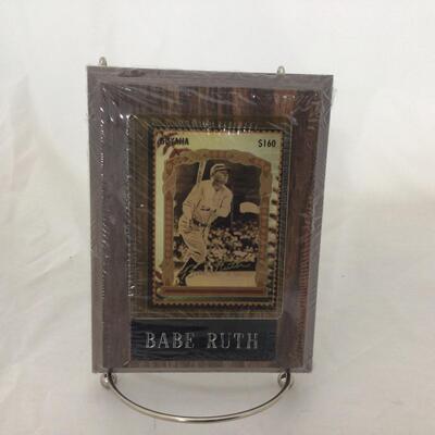 60) BASEBALL | Babe Ruth Cards on Plaques