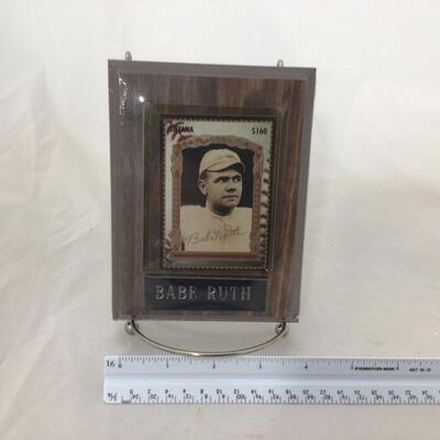 60) BASEBALL | Babe Ruth Cards on Plaques