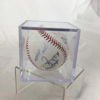 61) BASEBALL | Signed Brewers Baseballs | Jim Gantner