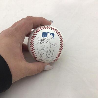 62) BASEBALL | Rawlings Signed Baseball