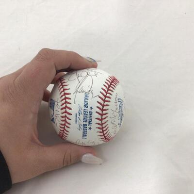 62) BASEBALL | Rawlings Signed Baseball