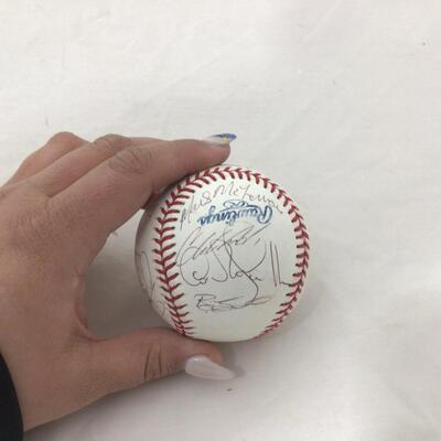 62) BASEBALL | Rawlings Signed Baseball