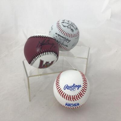 63) BASEBALL | Auto Signed Brewers Ball | Rawlings Ball | Signed Timber Rattlers Ball