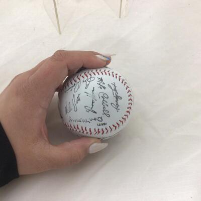 63) BASEBALL | Auto Signed Brewers Ball | Rawlings Ball | Signed Timber Rattlers Ball