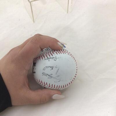 63) BASEBALL | Auto Signed Brewers Ball | Rawlings Ball | Signed Timber Rattlers Ball