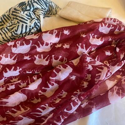 Trio of scarves Modern set